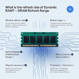 Dynamic RAM Refresh Rate Kitna Hota Hai — DRAM Refresh Range