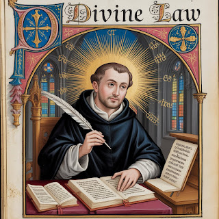थॉमस एक्विनास पवित्र कानून पर जोर  Thomas Aquinas Divine Law Emphasis