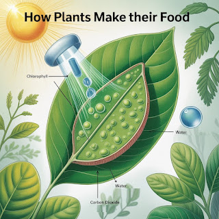 पौधे भोजन कैसे बनाते और साँस लेते है— How Plants Get Food And Breathe