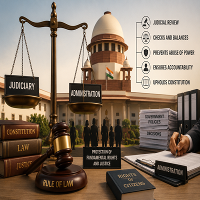 प्रशासन पर न्यायिक नियंत्रण | Judicial Control Administration