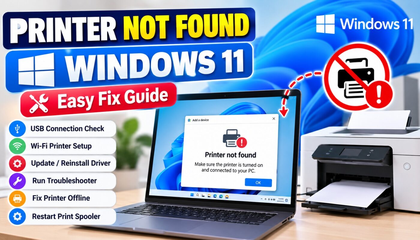Printer Not Found Windows 11