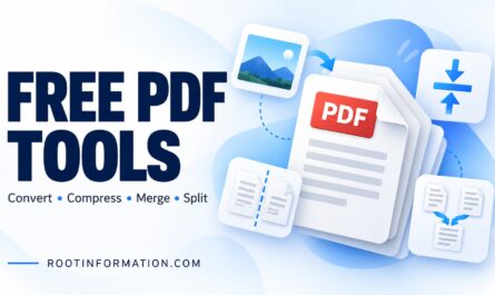 Free PDF tools online for converting, compressing, merging and splitting PDF files